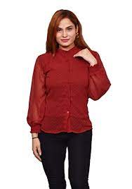 A vibrant and classic short-sleeved shirt in a bold ruby red hue. Perfect for adding a pop of color to any outfit.